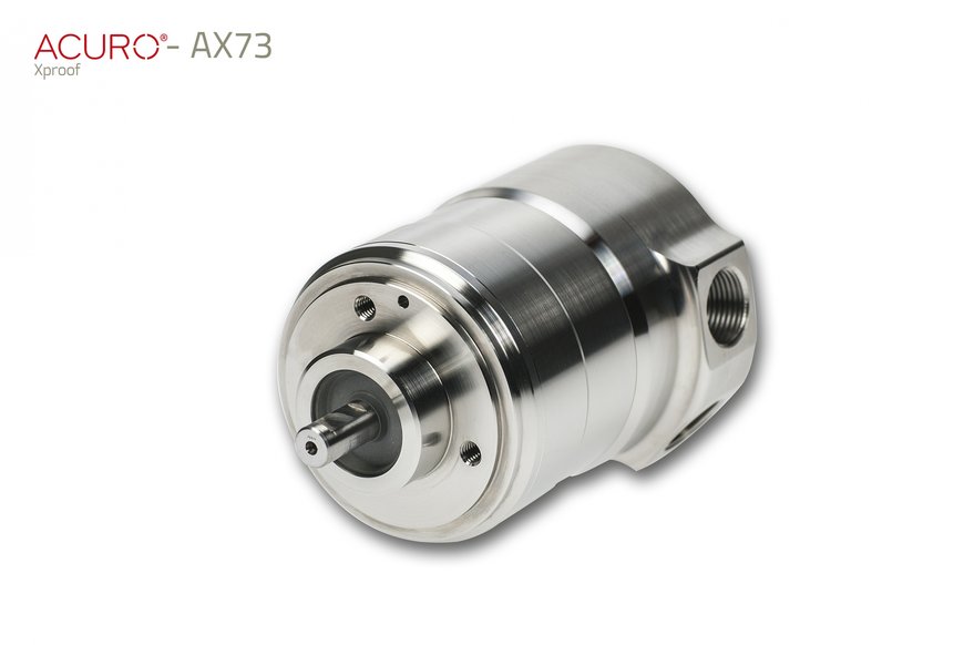 Le modèle ACURO® AX73 complète la gamme de codeurs rotatifs absolus magnétiques certifiés ATEX de Hengstler